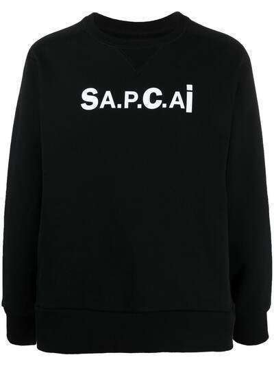 A.P.C. толстовка из коллаборации с Sacai