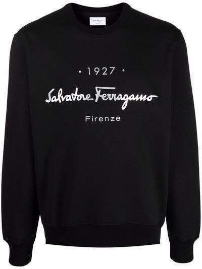 Salvatore Ferragamo толстовка с логотипом