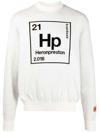 Heron Preston толстовка Periodic Table HP