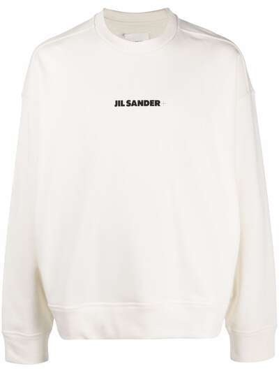 Jil Sander толстовка с логотипом