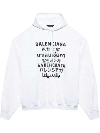 Balenciaga худи с логотипом