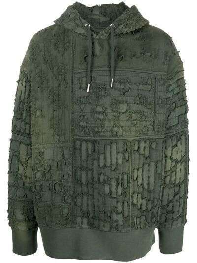 Givenchy distressed cotton hoodie
