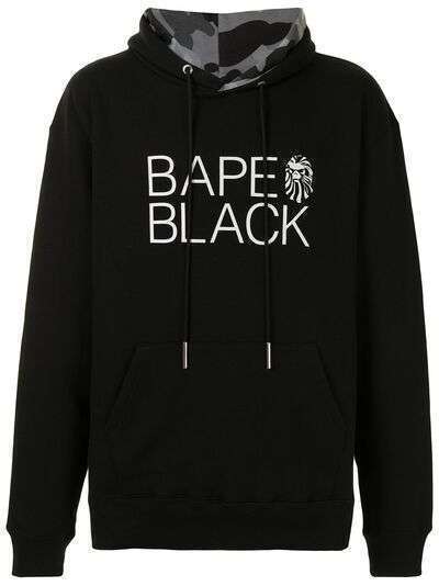 BAPE BLACK *A BATHING APE® худи с логотипом