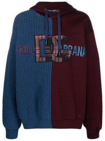 Dolce & Gabbana худи с нашивкой-логотипом
