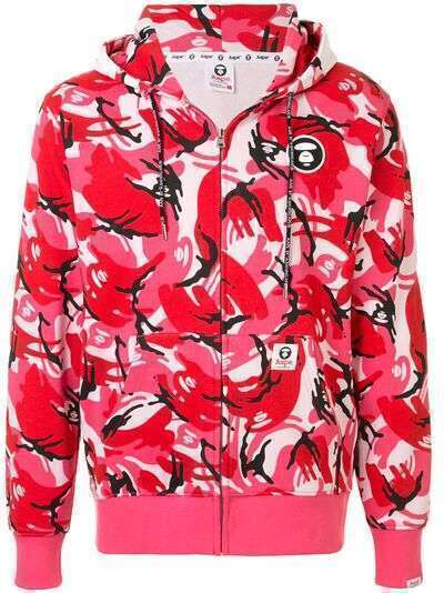 AAPE BY *A BATHING APE® худи с графичным принтом