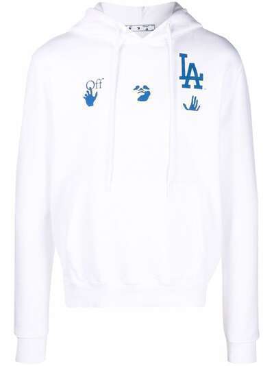 Off-White худи LA Dodgers с логотипом