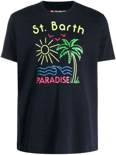 MC2 Saint Barth футболка с надписью