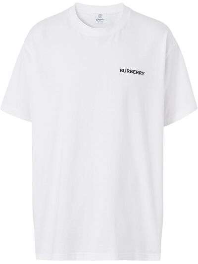 Burberry футболка с монограммой