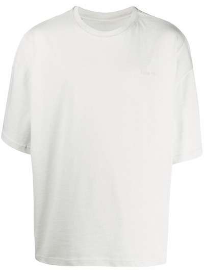 A-COLD-WALL* футболка оверсайз с вышитым логотипом