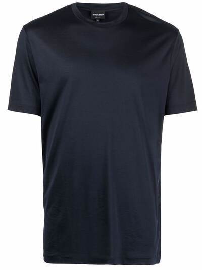Giorgio Armani футболка из джерси с круглым вырезом