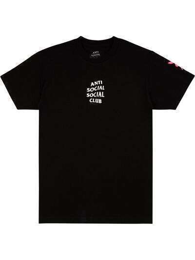 Anti Social Social Club футболка прямого кроя из коллаборации с Playboy