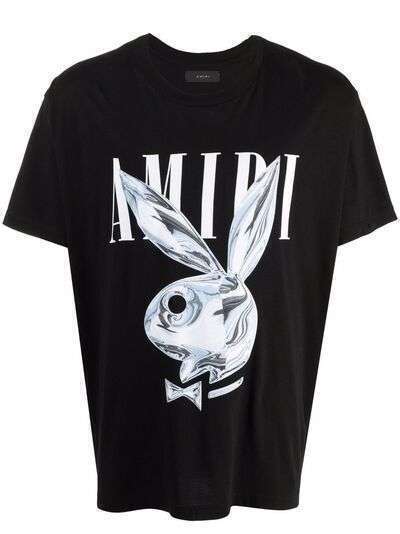 AMIRI футболка Metallic Playboy Bunny