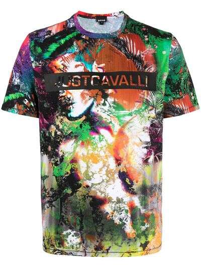 Just Cavalli футболка с короткими рукавами и логотипом