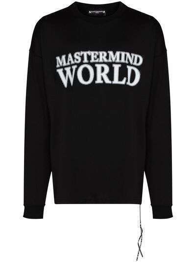 Mastermind Japan футболка с длинными рукавами и логотипом