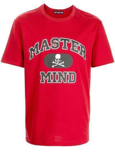 Mastermind Japan 3D logo-print cotton T-shirt