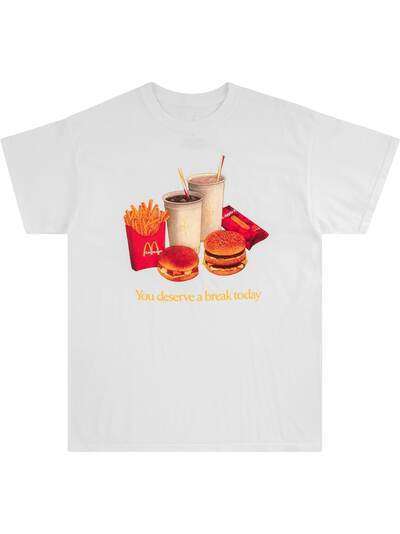 Travis Scott футболка Deserve A Break из коллаборации с McDonald's