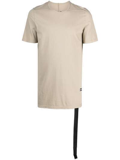 Rick Owens DRKSHDW футболка с драпировкой