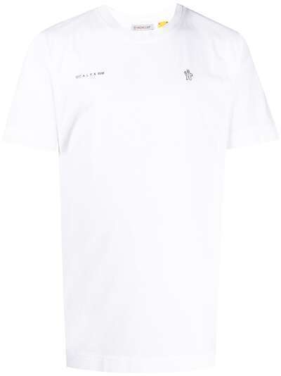 Moncler футболка оверсайз с логотипом