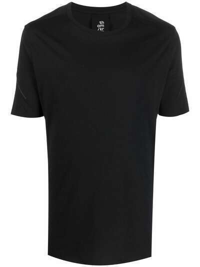 Thom Krom футболка с короткими рукавами и контрастной строчкой