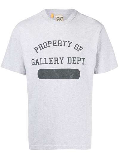 GALLERY DEPT. футболка с принтом Property Of