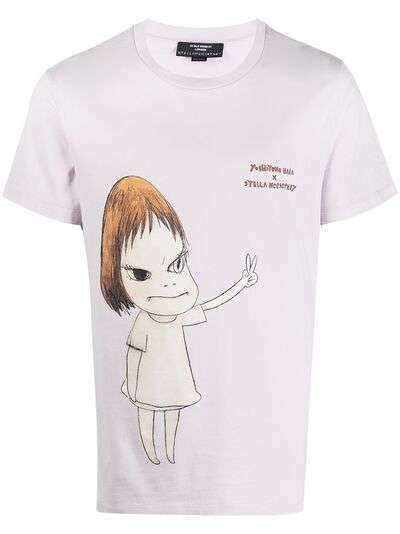 Stella McCartney футболка из коллаборации с Yoshitomo Nara
