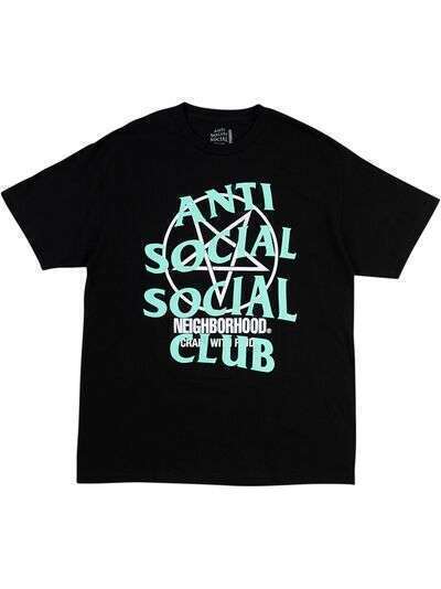 Anti Social Social Club футболка Filth Fury из коллаборации с Neighborhood