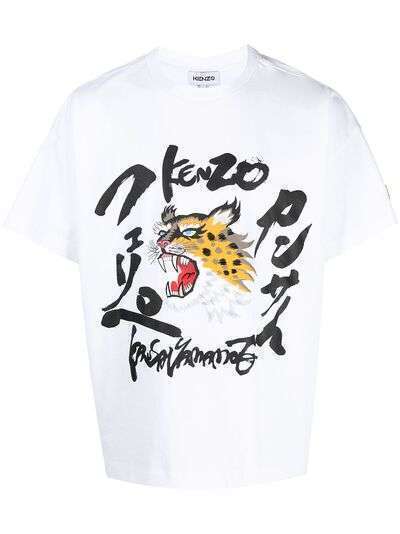 Kenzo футболка с принтом Cheetah из коллаборации с Kansai Yamamoto