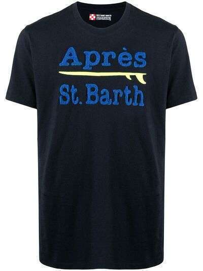 MC2 Saint Barth футболка с принтом Après St. Barth
