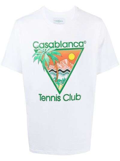 Casablanca футболка Tennis Club