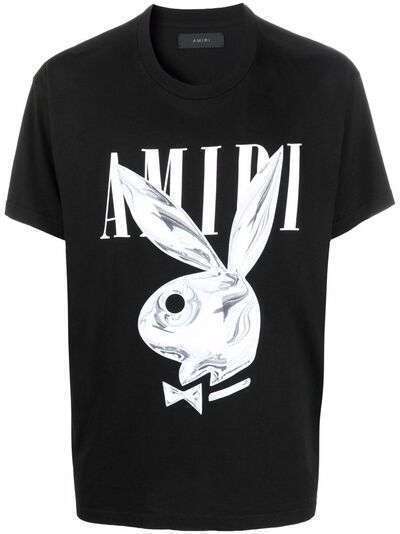 AMIRI футболка Playboy с логотипом