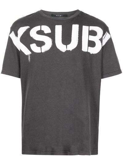 Ksubi футболка с логотипом