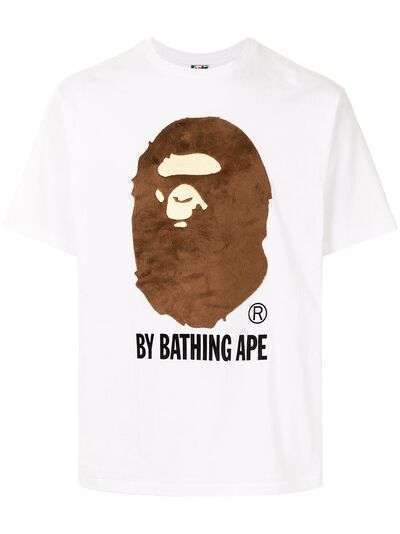 A BATHING APE® футболка с аппликацией