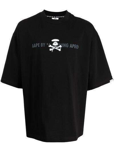 AAPE BY *A BATHING APE® футболка с логотипом