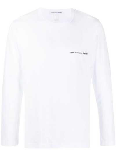 Comme Des Garçons Shirt футболка с длинными рукавами и логотипом