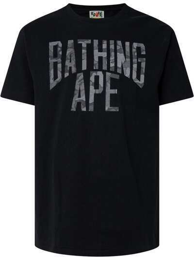A BATHING APE® футболка ABC Dot Reflective NYC с логотипом