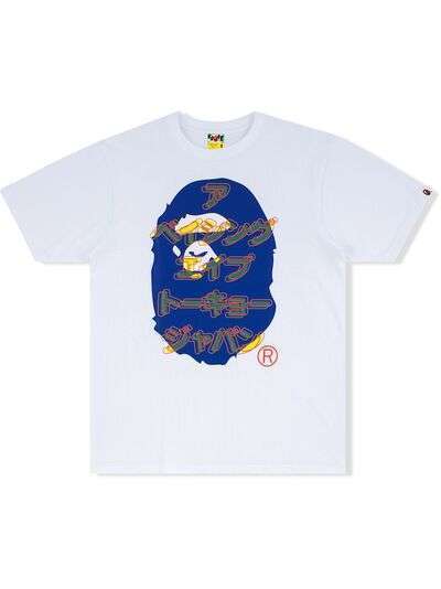 A BATHING APE® футболка Katakana Ape Head
