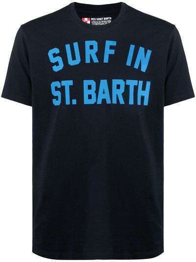 MC2 Saint Barth футболка с принтом Surf in St. Barth