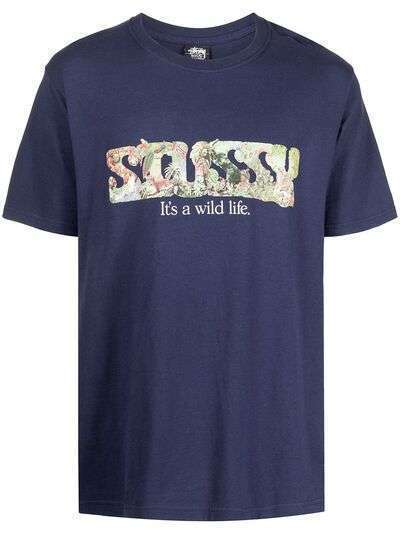 Stussy футболка It's A Wild Life