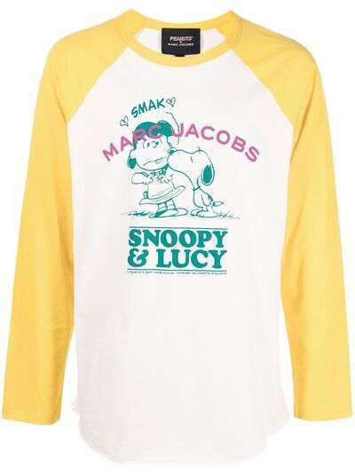 Marc Jacobs x Peanuts Snoopy and Lucy print raglan T-shirt