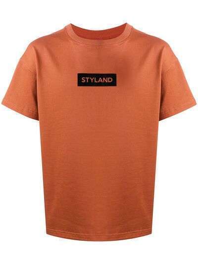 Styland футболка с короткими рукавами с логотипом
