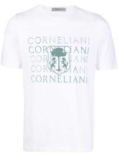 Corneliani футболка с логотипом