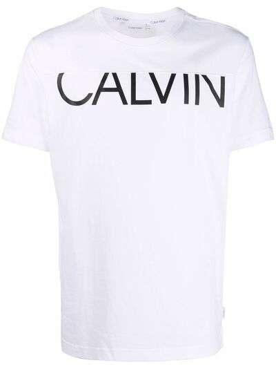 Calvin Klein футболка из органического хлопка с логотипом