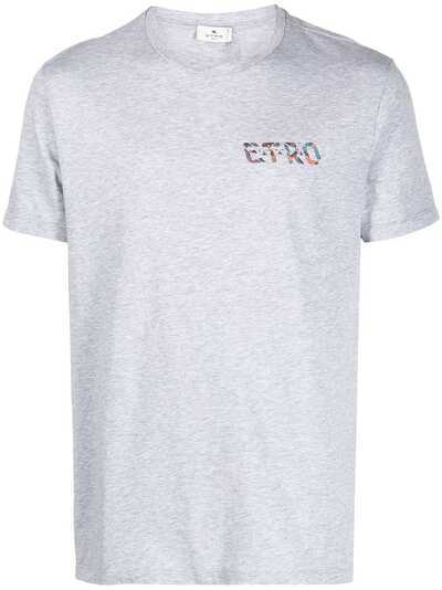 Etro футболка с принтом