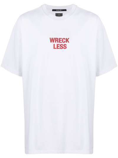 Ksubi футболка с принтом Wreck Less