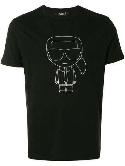 Karl Lagerfeld футболка с принтом K/Ikonik Outline
