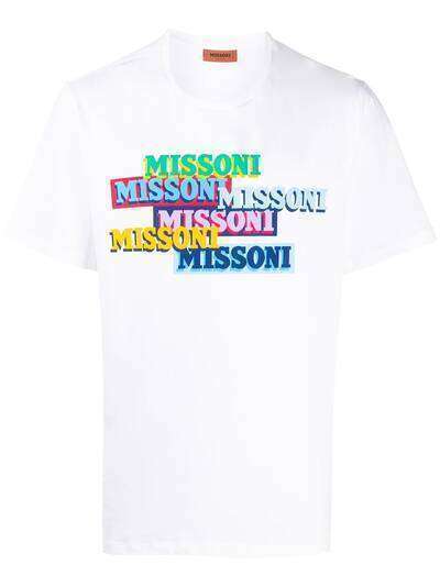 Missoni футболка с логотипом