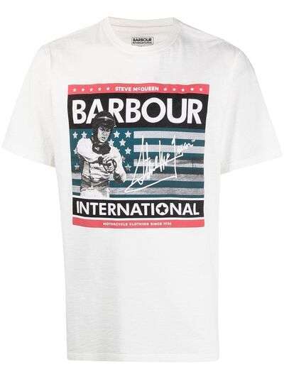 Barbour By Steve Mc Queen футболка с принтом