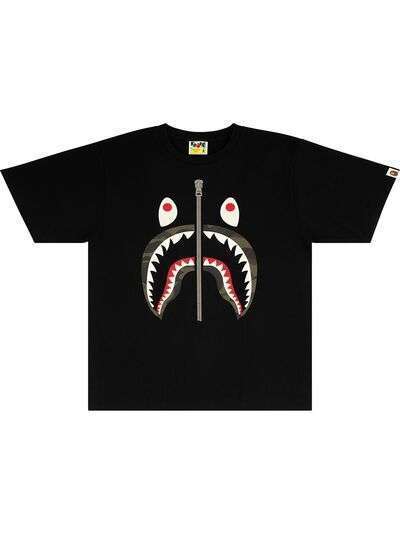 A BATHING APE® футболка Reflector 1st Camo Shark