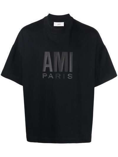 AMI Paris футболка с логотипом