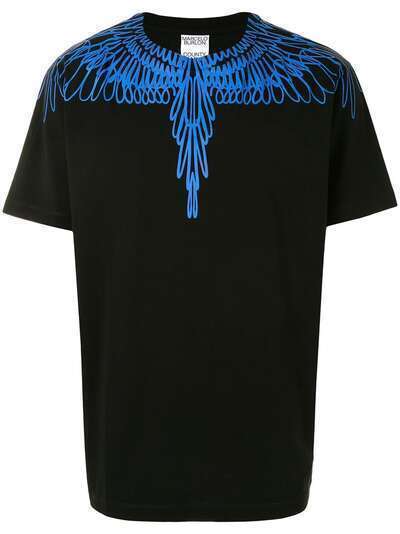 Marcelo Burlon County of Milan футболка с узором Wings